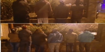 Carrera clandestina en Díaz: los detenidos son oriundos del cordón industrial