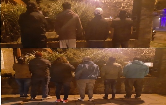 Carrera clandestina en Díaz: los detenidos son oriundos del cordón industrial