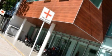 Paro de médicos en la guardia del Hospital Granaderos a Caballo de San Lorenzo