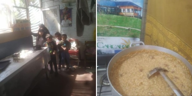 Oliveros: piden donaciones para brindar el almuerzo a quien lo necesite