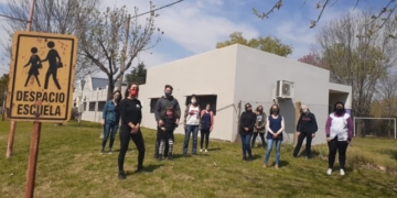 Totoras diseña la vereda de los sueños para la Escuela Especial