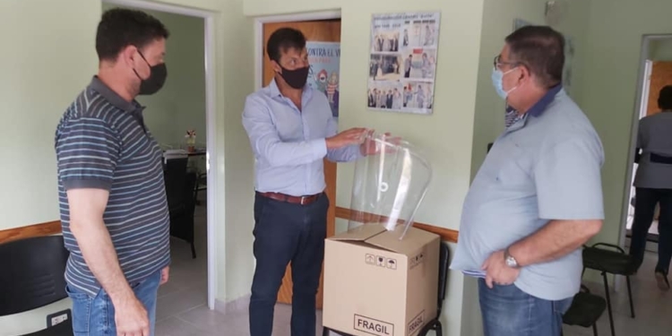 Samcos de la región ya tienen cascos para tratar pacientes Covid con Ibuprofeno