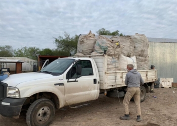La campaña de reciclaje sigue con éxito en Correa: sumaron 560 kg más