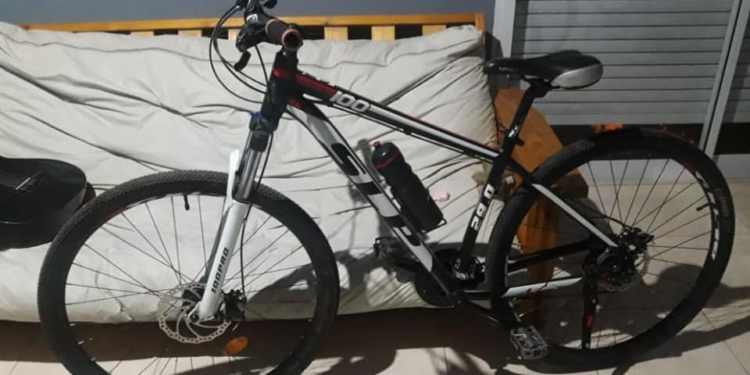 Buenas noticias: recuperaron la bicicleta robada al atleta de San Genaro