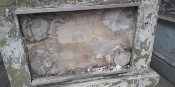 Robo y daños en el cementerio de Irigoyen: se llevaron hasta los floreros