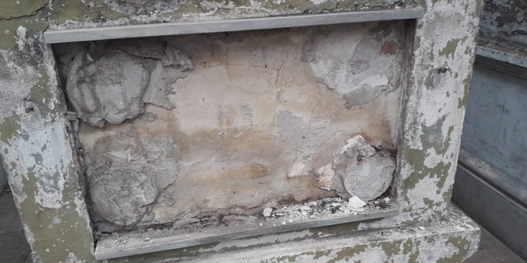 Robo y daños en el cementerio de Irigoyen: se llevaron hasta los floreros