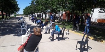 Detectar en San Genaro: realizaron 37 hisopados a vecinos con síntomas