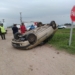 Milagroso vuelco en Ruta 34: un herido leve