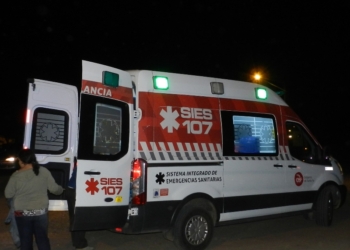Gaboto: un joven cayó de su moto y fue trasladado a San Lorenzo