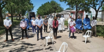 Detectar en San Genaro: realizaron 37 hisopados a vecinos con síntomas
