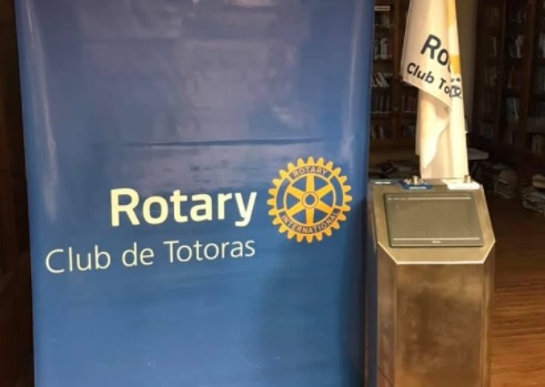 El Rotary Totoras reunió más de un millón de pesos y llegó el primer respirador