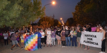 Monje abrazó a la familia de Florencia y pidió Justicia tras el femicidio