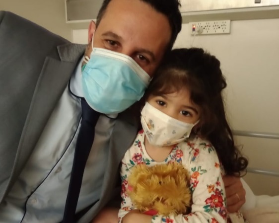 Gime tiene 5 años y le ganó a la leucemia: «Tiene tantas ganas de vivir»