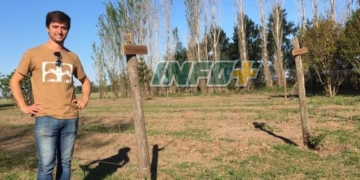 El primer viñedo de la región: «La idea es hacer vino ‘made in Serodino'»