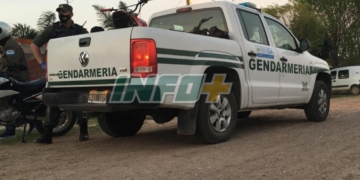 Allanamiento de Gendarmería en Maciel: un detenido con droga y armas