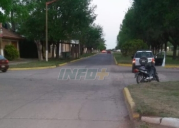 Una menor cayó de su moto en Clarke y debió ser trasladada