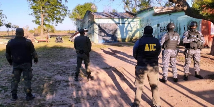 Cuatreros carnearon dos vacas y ofrecían los cortes: un detenido