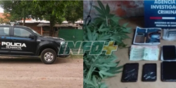 Cayó un dealer de drogas en Serodino: allanamiento y detención