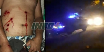 Noche violenta en San Genaro: fiesta clandestina, tiros y un herido