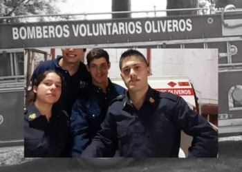 Héroes: bomberos de Oliveros salvaron la vida de un bebé con RCP