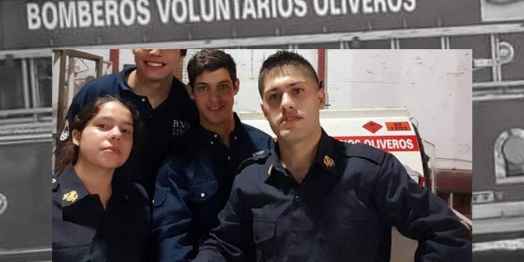 Héroes: bomberos de Oliveros salvaron la vida de un bebé con RCP
