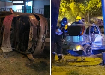 Impactante vuelco en San Genaro: tres mujeres heridas