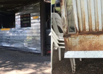 Maciel: robaron toda la mercadería en un carrito tras romper la puerta