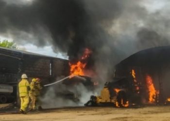 Incendio en el corralón municipal de Coronda: una pericia confirmó que fue «accidental»