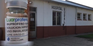 Dos pacientes de Gaboto están siendo tratados con ibuprofeno inhalado