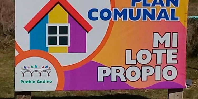 Sortearán 15 terrenos en Andino con el nuevo plan “Mi Lote Propio”