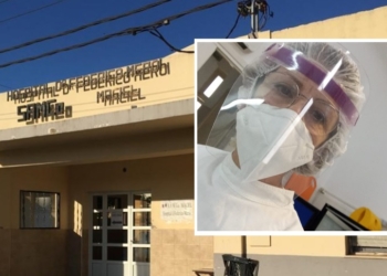 A poco de jubilarse en el Samco Maciel, Nora sigue dando pelea contra el Covid: «Me debo al hospital»