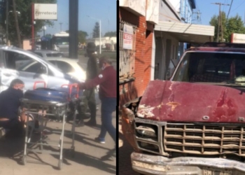 Una vecina de Timbúes herida tras impactar su auto y una camioneta