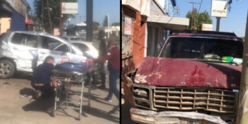 Una vecina de Timbúes herida tras impactar su auto y una camioneta