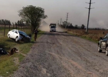 Fuerte accidente en Timbúes: un joven en terapia intensiva