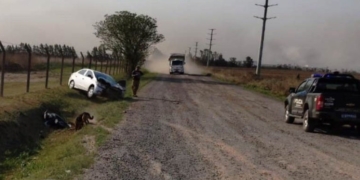Fuerte accidente en Timbúes: un joven en terapia intensiva