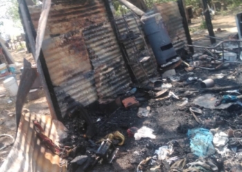 Una vivienda de Totoras se prendió fuego y sufrió daños totales