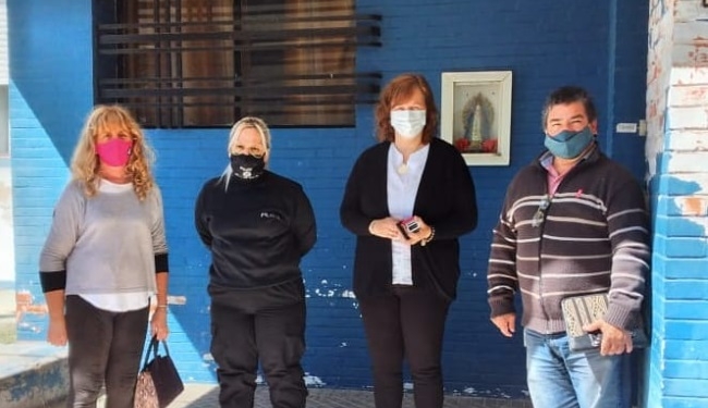 GSAPO Totoras ayuda a pacientes oncológicos y recibió un aporte económico