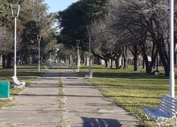 Totoras habilitó plazas y bulevares para recreación y esparcimiento
