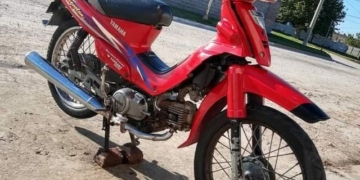 Le robaron la moto en Irigoyen y pide ayuda para recuperarla