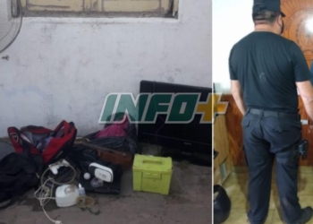 Allanamiento en Maciel por robo: un detenido y recuperación de elementos