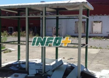 Destruyeron el puesto de vigilancia de la comuna en el ex frigorífico Maciel: un detenido