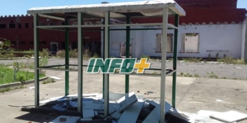 Destruyeron el puesto de vigilancia de la comuna en el ex frigorífico Maciel: un detenido