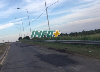 Andino: tras los reiterados accidentes, taparon los baches de Ruta 91