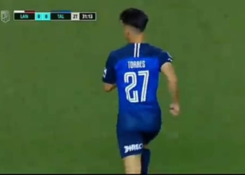 Día soñado: Gastón Torres debutó en la primera división de Talleres de Córdoba