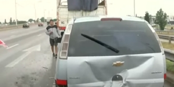 Dos trabajadores de Timbúes involucrados en un choque en cadena en Rosario