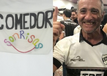 Juan Amador Sánchez se convirtió en el padrino del comedor de San Genaro