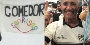 Juan Amador Sánchez se convirtió en el padrino del comedor de San Genaro