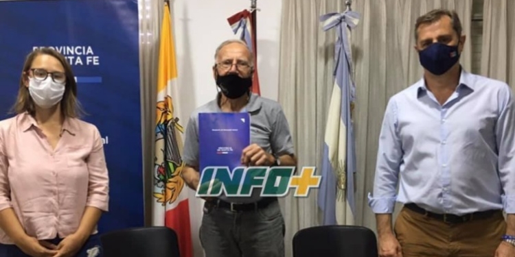 Firmaron convenios en Monje para capacitación en la atención de adultos mayores