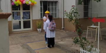 Una escuela de la región retomó las clases con 12 alumnos y en dos grupos