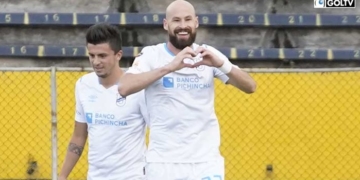 Con doblete del macielense Juan Manuel Tévez, U. Católica derrotó a El Nacional